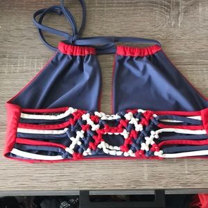 Vintage Frankie's Bikini "July Keyhole" Bikini Top
